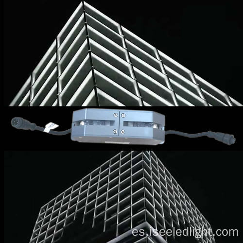 Marco de ventana del edificio de haz estrecho Iluminación LED moderna
